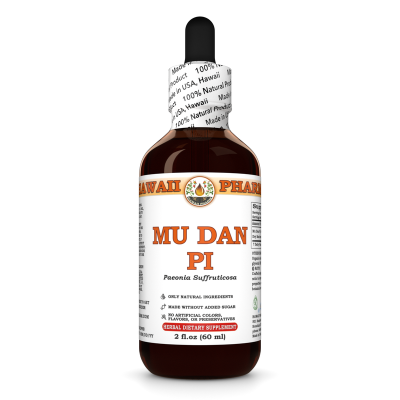 Mu Dan Pi Liquid Extract, Mu Dan Pi, Tree Peony (Paeonia Suffruticosa) Bark Tincture