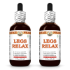 Legs Relax, Valerian, Thyme and Quina Herbal Supplement 2x2 Oz