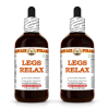 Legs Relax, Valerian, Thyme and Quina Herbal Supplement 2x4 Oz