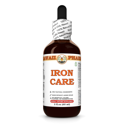 Iron Care Liquid Extract, Herbal Liquid Extract, Alfalfa, Dandelion, Nettle, Red Raspberry, Yellow Dock Tincture