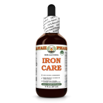 Iron Care Alcohol-FREE Herbal Liquid Extract, Alfalfa, Dandelion, Nettle, Red Raspberry, Yellow Dock Glycerite