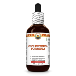 Cholesterol Formula Liquid Extract, Hawthorn berry, Psyllium husk, Olive leaf Tincture Herbal Supplement