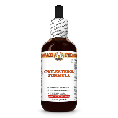 Cholesterol Formula Liquid Extract, Hawthorn berry, Psyllium husk, Olive leaf Tincture Herbal Supplement
