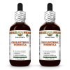 Cholesterol Formula Alcohol-FREE Herbal Liquid Extract, Hawthorn berry, Psyllium husk, Olive leaf Glycerite 2x2 Oz