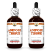 Adipose Tissue Support Liquid Extract, Echinacea Dried Root, Gotu Kola Dried Leaf, Thyme Dried Herb Tincture Herbal Supplement 2x2 Oz