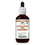 Eucalyptus and Spearmint Alcohol-FREE Herbal Liquid Extract, Eucalyptus Leaf, Spearmint Leaf Glycerite