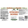 Strong Bones Alcohol-FREE Herbal Liquid Extract, Black Cohosh Dried Root, Red Clover Dried Herb, Horsetail Dried Herb Glycerite