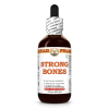 Strong Bones Liquid Extract, Black Cohosh Dried Root, Red Clover Dried Herb, Horsetail Dried Herb Tincture Herbal Supplement 2 Oz
