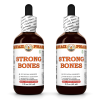 Strong Bones Liquid Extract, Black Cohosh Dried Root, Red Clover Dried Herb, Horsetail Dried Herb Tincture Herbal Supplement 2x2 Oz