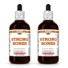 Strong Bones Liquid Extract, Black Cohosh Dried Root, Red Clover Dried Herb, Horsetail Dried Herb Tincture Herbal Supplement 2x4 Oz