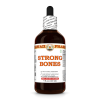Strong Bones Liquid Extract, Black Cohosh Dried Root, Red Clover Dried Herb, Horsetail Dried Herb Tincture Herbal Supplement 4 Oz
