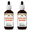 Strong Bones Alcohol-FREE Herbal Liquid Extract, Black Cohosh Dried Root, Red Clover Dried Herb, Horsetail Dried Herb Glycerite 2x2 Oz