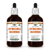 Strong Bones Alcohol-FREE Herbal Liquid Extract, Black Cohosh Dried Root, Red Clover Dried Herb, Horsetail Dried Herb Glycerite 2x4 Oz