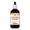 Strong Bones Alcohol-FREE Herbal Liquid Extract, Black Cohosh Dried Root, Red Clover Dried Herb, Horsetail Dried Herb Glycerite 4 Oz