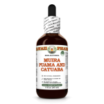 Muira Puama and Catuaba Alcohol-FREE Herbal Liquid Extract Dried Bark Glycerite