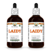 Laidy - Hawaii Pharm Absolutely Natural Premium Quality ALCOHOL-FREE Liquid Extract Herbal Supplement 2x4 Oz