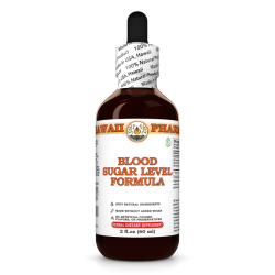 Blood Sugar Level Formula Liquid Extract, Fenugreek Dried Seed, Bitter Melon Dried Fruit, Gymnema Dried Leaf Tincture Herbal Supplement