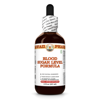 Blood Sugar Level Formula Liquid Extract, Fenugreek Dried Seed, Bitter Melon Dried Fruit, Gymnema Dried Leaf Tincture Herbal Supplement