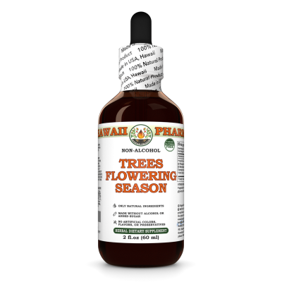 Trees Flowering Season Alcohol-FREE Herbal Liquid Extract Glycerite