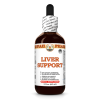 Liver Support Liquid Extract, Milk Thistle, Turmeric, Licorice, Dandelion, Schisandra, Oregon Grape Herbal Supplement 2 Oz