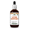 Liver Support Alcohol-FREE Herbal Liquid Extract, Milk Thistle, Turmeric, Licorice, Dandelion, Schisandra, Oregon Grape Glycerite 2 Oz