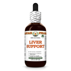 Liver Support Alcohol-FREE Herbal Liquid Extract, Milk Thistle, Turmeric, Licorice, Dandelion, Schisandra, Oregon Grape Glycerite