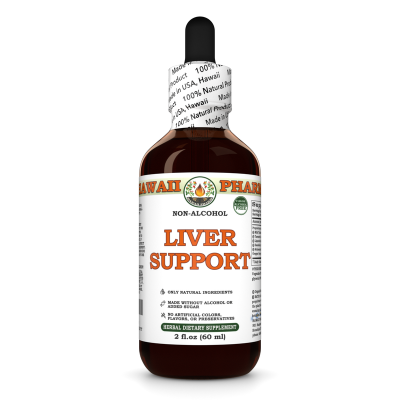 Liver Support Alcohol-FREE Herbal Liquid Extract, Milk Thistle, Turmeric, Licorice, Dandelion, Schisandra, Oregon Grape Glycerite
