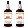 Cold Season Protection Liquid Extract, Eucalyptus leaf, Peppermint leaf, Goldenseal root Tincture Herbal Supplement 2x2 Oz