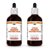 Cold Season Protection Liquid Extract, Eucalyptus leaf, Peppermint leaf, Goldenseal root Tincture Herbal Supplement 2x4 Oz