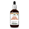 Cold Season Protection Alcohol-FREE Herbal Liquid Extract, Eucalyptus leaf, Peppermint leaf, Goldenseal root Glycerite 2 Oz