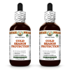 Cold Season Protection Alcohol-FREE Herbal Liquid Extract, Eucalyptus leaf, Peppermint leaf, Goldenseal root Glycerite 2x2 Oz