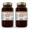 Strong Heart Alcohol-FREE Herbal Liquid Extract, Hawthorn Dried Leaf and Flower, Goldenseal Dried Root Glycerite 2x32 Oz