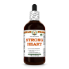 Strong Heart Alcohol-FREE Herbal Liquid Extract, Hawthorn Dried Leaf and Flower, Goldenseal Dried Root Glycerite 4 Oz