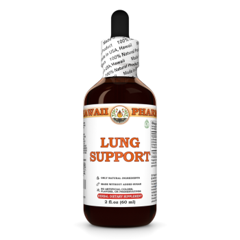 Lung Support · Kräutermischung, alkoholische Tinktur