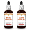 Lung Support Liquid Extract, Lung Health Herbal 2x2 Oz