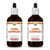 Lung Support Liquid Extract, Lung Health Herbal 2x4 Oz