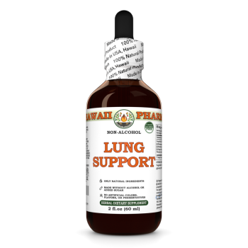 Lung Support · Kräutermischung, alkoholfreier Extrakt
