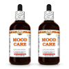 Mood Care Liquid Extract, Gotu Kola, Passionflower Herbal Supplement 2x4 Oz