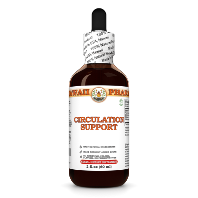 Circulation Support Liquid Extract, Garlic, Ginkgo, Eleuthero Herbal Supplement