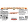 Serenity Liquid Extract, Brahmi Herb, Valerian Root, Passionflower Leaf Tincture