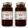 Anxiety Stop Liquid Extract, Valerian Dried Root, Passion Flower Dried Leaf Tincture 2x32 Oz
