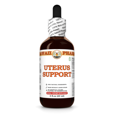 Uterus Support Liquid Extract, Vitex berry, Bromelain powder, Cat's Claw inner bark Tincture Herbal Supplement