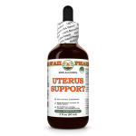 Uterus Support Alcohol-FREE Herbal Liquid Extract, Vitex berry, Bromelain powder, Cat's Claw inner bark Glycerite