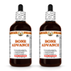 Bone Advance Liquid Extract, Lemongrass stalk, Barberry root, Garlic powder, Dandelion root, Chamomile flower, Thyme leaf Tincture Herbal Supplement 2x4 Oz