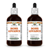 Bone Advance Alcohol-FREE Herbal Liquid Extract, Lemongrass stalk, Barberry root, Garlic powder, Dandelion root, Chamomile flower, Thyme leaf Glycerite 2x4 Oz