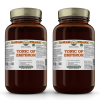 Tonic of Emperor Alcohol-FREE Herbal Liquid Extract, Organic Dried Shiitake, Maitake, Cordyceps, Reishi Mushrooms Glycerite 2x32 Oz