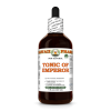 Tonic of Emperor Alcohol-FREE Herbal Liquid Extract, Organic Dried Shiitake, Maitake, Cordyceps, Reishi Mushrooms Glycerite 4 Oz