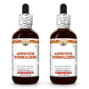 Appetite Normalizer Liquid Extract, Ashwagandha Dried Root, Fenugreek Dried Seed, Catnip Dried Herb Tincture 2x2 Oz
