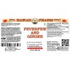 Feverfew And Ginger Liquid Extract, Feverfew herb, Ginger root Tincture Herbal Supplement