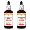 Feverfew And Ginger Liquid Extract, Feverfew herb, Ginger root Tincture Herbal Supplement 2x2 Oz